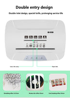 Upgrade New 20L GD9138 Electric Paper Shredder 2X15MM Office A4 Paper Shredder Granular Household High-power Silent Paper Shredd