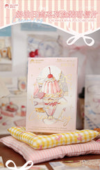 30sheets Kawaii Cartoon Animal Diary Illustration Commemorative Card Postcard Handmade Scrapbooking Material Card Paper