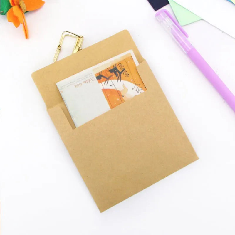 20Piece 10*10cm Square Color Candy Small Envelope DIY Colour Purple/Black/Green/cowhide/yellow/Blue/Pink