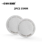 MHW-3BOMBER Titanium Coating Espresso Puck Screen 51/53/58.5mm Reusable Metal Filter 0.8mm Thickness Lower Shower Screen