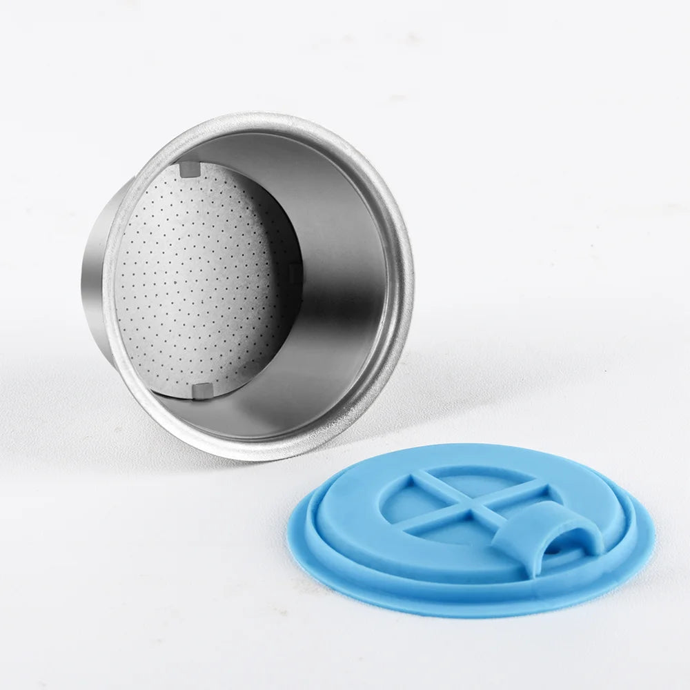 Refillable For Dolce Gusto Capsule Silicone Sleeve Stainless Steel Metal Dolci Gusto Coffee Maker Coffee Scoop Tamper i Cafilas