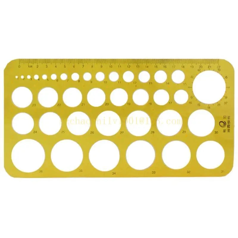 62KA Drafting Stencils Measuring Tools Geometric Rulers Plastic School Office Supply，School supplies set，xros
