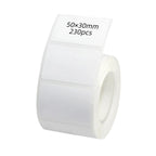 50*30mm 230 Sheets Waterproof Thermal Labels Self-adhesive Label Stickers 2.0x1.2 Inch Shipping Labels for Printer B11/B21/B3S