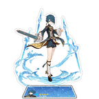 Odette Lohen Flins Durin Mavuika Columbina Xiao Arlecchino Acrylic Anime Model Furina Collect Desktop Decoration Keychains Gift