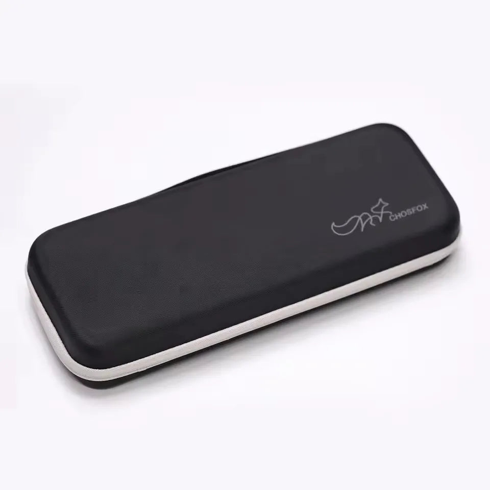 Chosfox Protable Keyboard Storage Bag Large Capacity Mechanical Keyboard Bag 60/61/64 Thickened Fabric Waterproof Protect Bag