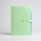 Classic 5-Page Accordion File Folders A4 Document Storage Bags Plastic Material Test Roll Holder Durable Expanding Folders