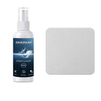 Screen Cleaner 50ml + Microfiber Polishing Cloth, Streak‑Free Phone/Laptop/Tablet/Monitor Kit, Removes Fingerprints & Dust