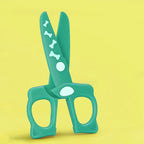 1pcs Kids Safety Scissor Cute Cartoon Plastic Knife Cutter for Children DIY Paper Handwork Office School Student F7231