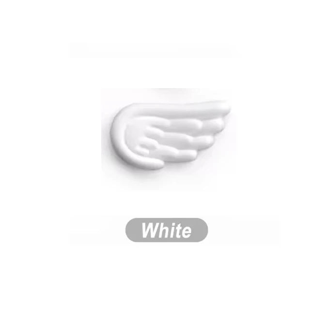 Keyboard Mouse Wrist Rest Angel Wing Memory Foam Mouse Pad Set Wrist Support Ergonomic Non-Slip for Computer Laptop Easy Typing