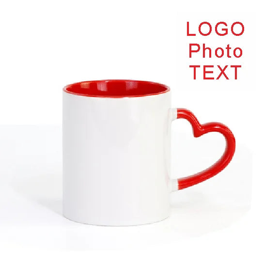 DIY Customized 350ML 12oz Ceramic Mug Print Picture Photo LOGO Text Personalized Coffee Milk Cup Creative Present Cute Gift