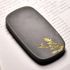 Natural Raw Stone Ink Stone Traditional Painting Calligraphy Writing Grinding Inkslab Chinese Style Vintage Desktop Ornaments
