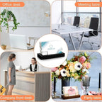 High-quality Wood Business Card Holder Desk Organizer Wooden Business Card Display Stand Postcard Holder Bracket for Office Home