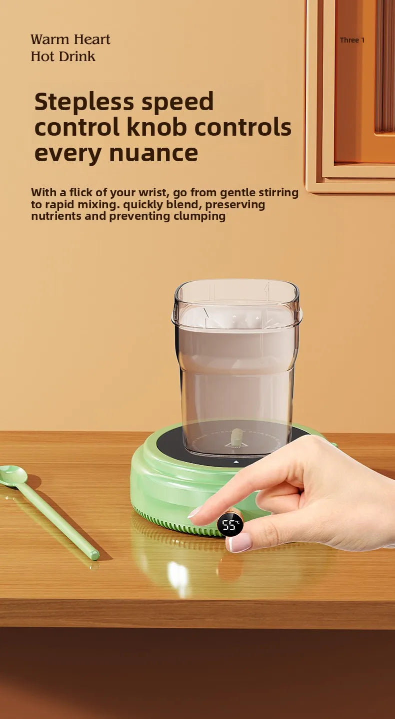 Automatic Stirring Cup Portable Electric Mixing Coffee Cup Office Mug Maglev Milk Shaker Kitchen Supplies with Spoon