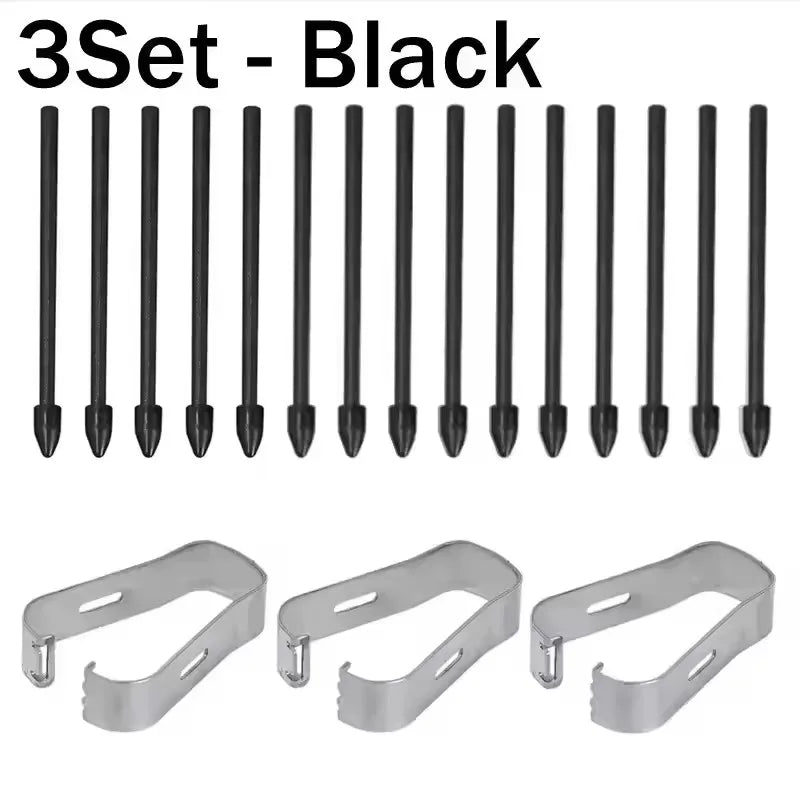 Replacement Pencil Tips for Samsung Galaxy Tab S6 S7 S21 S22 S23 S24 Note 10 20 S Pen SPen Nibs with Removal Tweezer Refill Set
