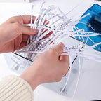 Mini Manual Paper Shredder A6 Office Document Destroyer Receipts Tickets Thick Cardstock Cutting Machine 17x15x9.5cm