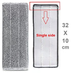 Replace Mop Head Microfiber Replacement Head Floor Cleaning Cloth Pads Flat Squeeze Hand Free Wringing Tools for Home, Kitchen