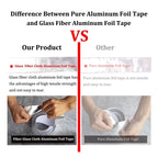 1 Roll of High Adhesive Silver Gray Cloth Tape, Carpet Tape, Single-Sided Waterproof, Heavy-Duty Packaging Tape, 10 Meters