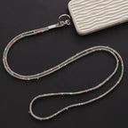 Luxury Rhinestone Mobile Phone Lanyard Diamond Mobile Phone Case Anti-Loss Hanging Ornaments Pendant Keychain Glitter Cord Strap