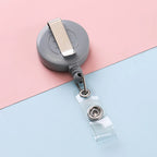 Retractable Steel Cord Pull Reel Keychains Spring Buckle Clasp Wire Rope Key Ring Recoil ID Card Holder Key Chain Multiple Tools