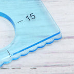 4Pcs Bendable Soft Ruler Set Premium Plastic Student Geometry Tools Clear Scale Portable School Rulers for Kids Boys Girls