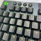 Matte Transparent Semi-Translucent, Suitable for Logitech G813, G913, G915X TKL Keyboard Stickers, Key Film, Anti-Oil