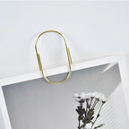 Factory Supply 25pcs/15pcs 50x25mm Large Size Paper Clips 4 Colors Available Large Wide Paper Clips on Promotion