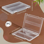 A4 Transparent File Organizer Box (1 Piece), Plastic Project Organizer Box, Office File Protection Box