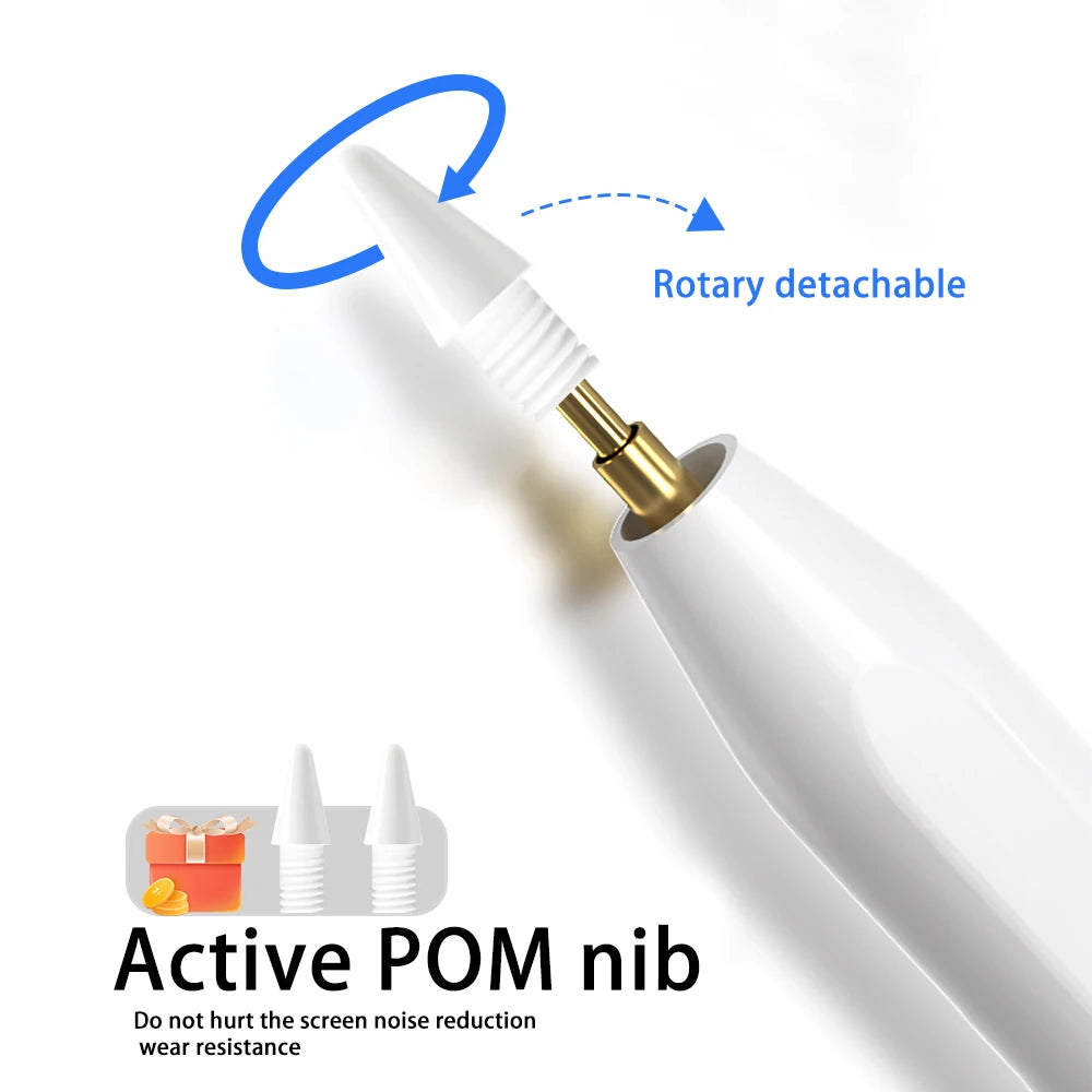 For Apple Ipad 6 7 8 9 10 Mini 5 6 Air 3 4 5 Pro 3 4 5 6 Stylus for Apple Pencil With Palm Rejection for iPad Pencil with Nibs