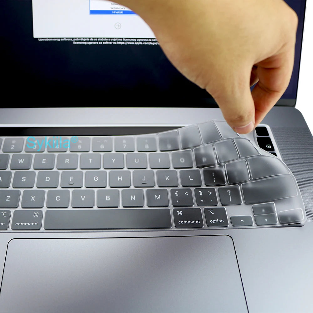 Keyboard Cover for Macbook Air 13 M5 M4 15 M3 11 Pro 13 14 M2 M1 Max Pro 16 15 12 Neo Silicone Protector Case Skin A3426 A3428