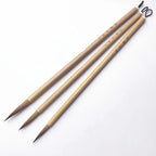 Long Hair Painting Fine Line Mixed Hair Brush Small Regular Script Calligraphy Painting Brush Scripture Copying Craft Supplies