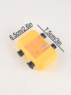 1 Two-in-one Double Roller Random Multiplication Stamp, Student Practice Math Calculation Question Builder Roller Stamp