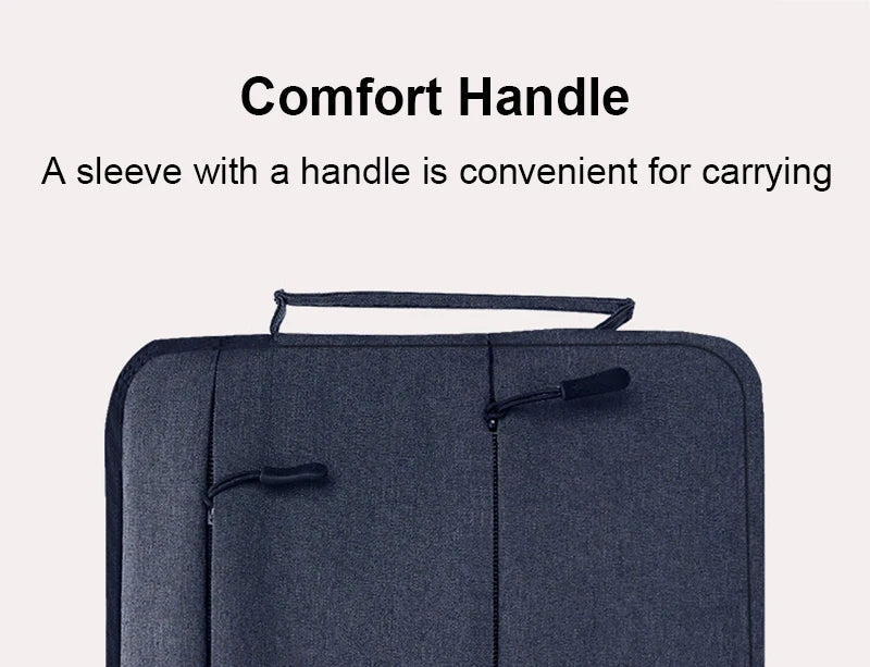 Portable Laptop Bag 11 12 13 14 15 Sleeve Case 13.3 15.4 15.6 Inch For Huawei Macbook Air Pro Redmi MacBook Dell PC Case Cover