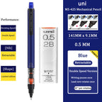 UNI KURUTOGA Mechanical Pencil M5-452 Creative Writing Continuous Sketch 0.5mm Lead Automatic Rotating Mechanical Pencil