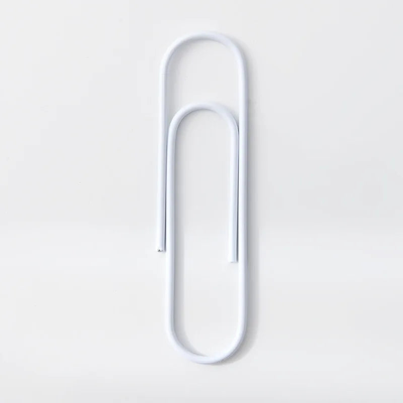 10pcs 10cm Colorful Paper Clips Notebook Memo Pad Filing Bookmark Binder Metal Paper Clips Student Office School Index Bookmark