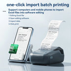 Portable Niimbot B1 Wireless Label Maker Adhesive Sticker Printer Labeling Machine DIY 20-50mm Labels for Office Home