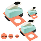 3pcs Circle Paper cutter for crafts Hole Punches Tool Set 3/8 5/8 1 inch 25 16 9mm Paper Crafts Shapes for cardmaking scrapbook