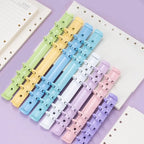 Durable Detachable Metal Spiral Rings Binder Clip High Quality Diary A8 Paper Binder Clips DIY Album Loose Leaf Ring Office