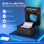 Bluetooth Thermal Label Printer,4X6 Shipping Label Printer for Shipping Packages,Support Windows/Mac/iOS/Android