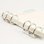Durable Metal Binder with 3 Rings for Notebooks, Photo Albums, and DIY Projects