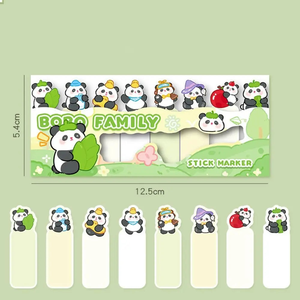 Cute Cartoon Capybara Index Sticky School Supplies Book Annotations Capybara Note Tabs Self Adhesive Calendar Marking Labels
