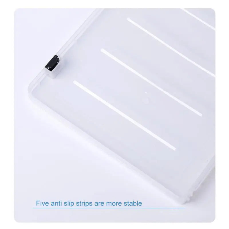 Transparent Thicken A4 File Box Plastic Office Document Sorting Storage Box Buckle Design Book File Archive Seal Boxes Organizer