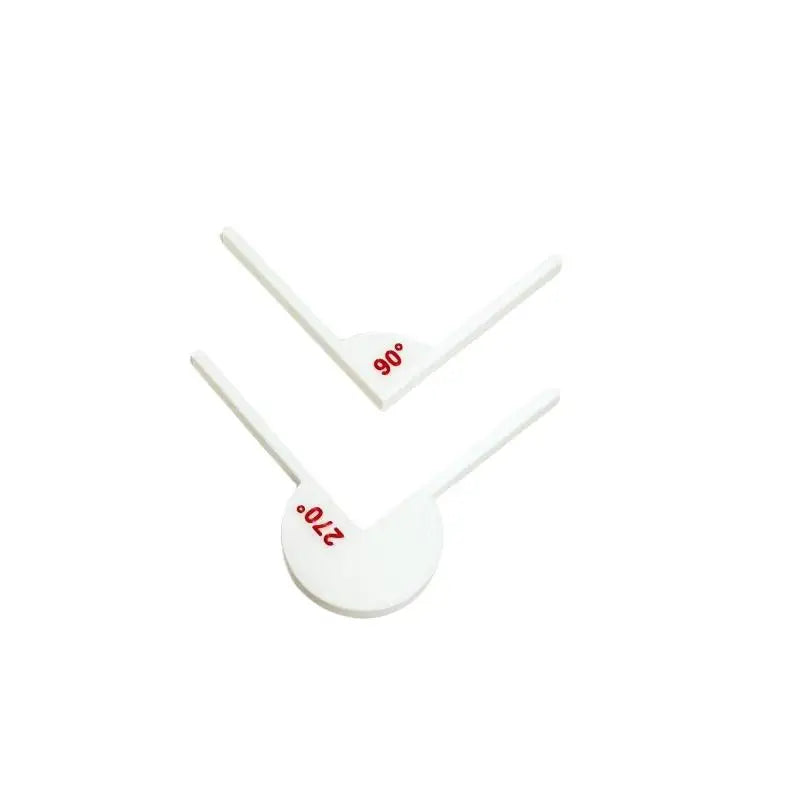 New 2/5Pcs Multifunctional Geometric Angle Teaching Auxiliary Props Portable Geometric Angle Ruler Measuring Tools