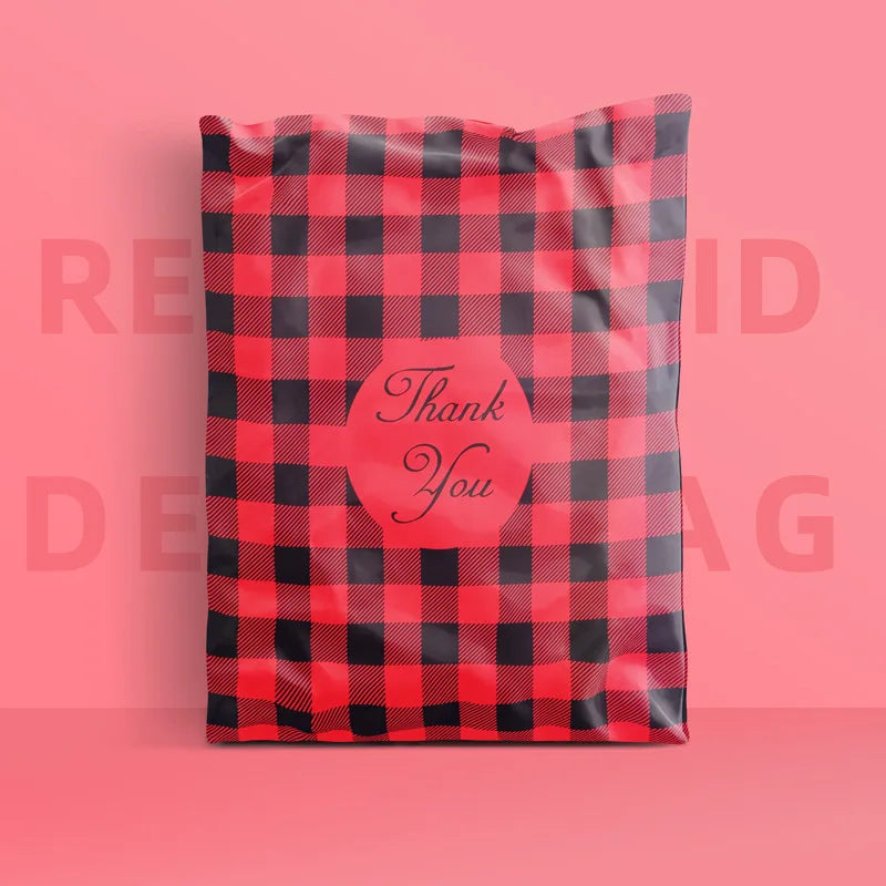 Poly Mailer 10PCS Cute Courier 10x13inch Pattern Shipping Bag Small Business Supplies Printed Grey Mailing Package Shopper Bags