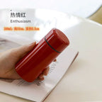 160ml 304 Stainless Steel Insulated Cup Mini Pocket Cup Portable Travel Cup For Outdoor Camping Hiking Thermos Bottle
