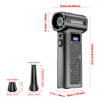 Car Snow Blow Electric Air Duster Type-C Charging Cleaning Blowing Tool 4 Gears Portable Turbo Blower Fan 110000rpm