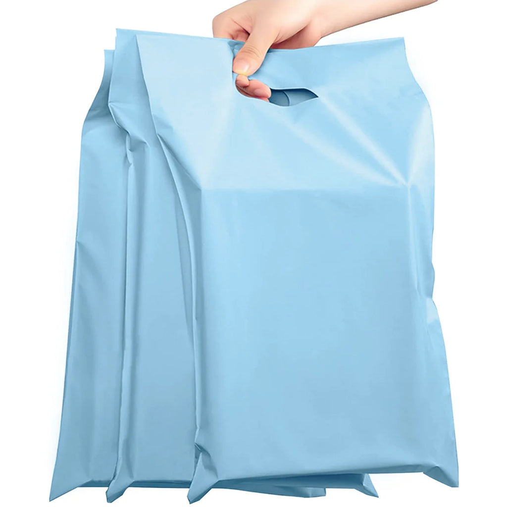 50PCS Thank You Pink Poly Mailer Adhesive Envelopes Bag DIY Logo T-shirt Underwear Dress Leggings Toys Shipping Portable Pouches