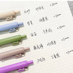 1+3 Refill Japan UNI Gel Pen Small Thick Core 0.38mm Smooth Quick Dry UMN-SF-38 Upgrade UniBall One Black School Supplies