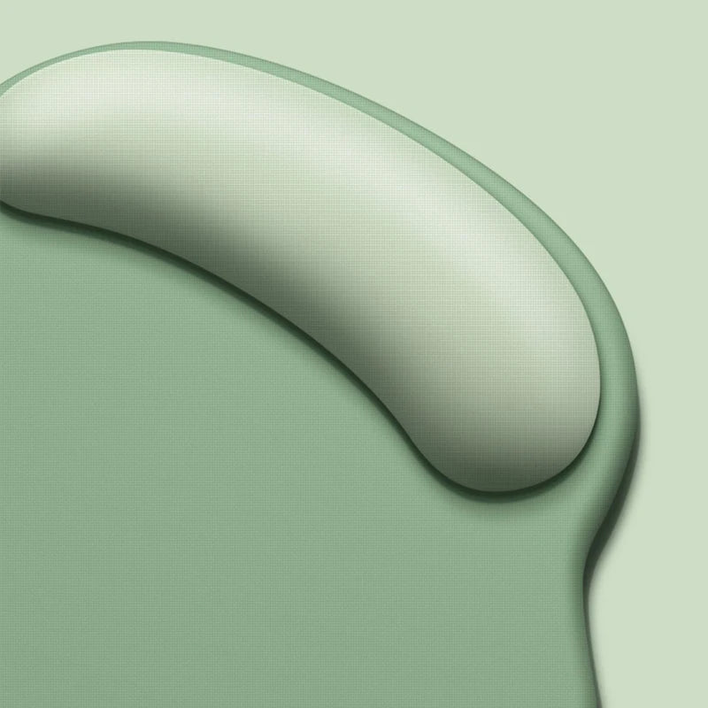 Computer Game Mouse Pad Environmental Milk Silk Fabric + Plastic Bottom + Memory Foam Ergonomic Mousepad for Office Accessories