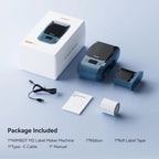 300dpi Niimbot M2 Portable Thermal Transfer Label Printer Multi-function Sticker Label Maker Machine for Clothes Tag Power Cable