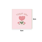 50 Pcs Thank You For Supporting My Small Business Reflective Laser Appreciate Cards Greeting Postcard For Online Retail Shopping